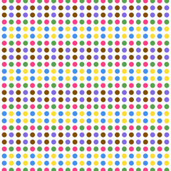 Polka dots colorful background. Holiday background, web icon, symbol, sign, romantic wedding, love card - vector abstract background 