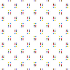 Polka dots colorful background. Holiday background, web icon, symbol, sign, romantic wedding, love card - vector abstract background 