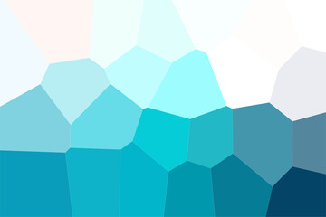 White and blue low poly rock texture pattern background.