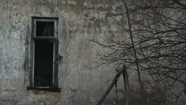 abandoned city near moscow