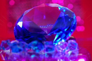 blue diamond crystal ball