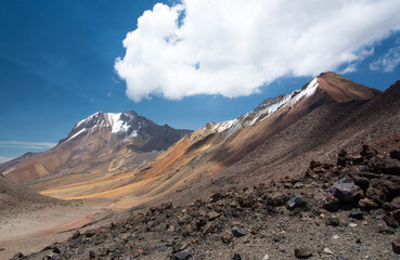 Rust Mountain at 5,500mt in the Andes of Arequipa