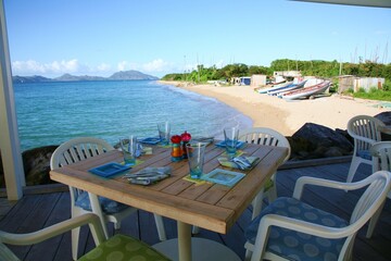 restaurant on the beach