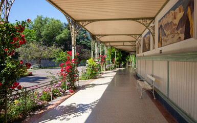 Wandelhalle in Meran