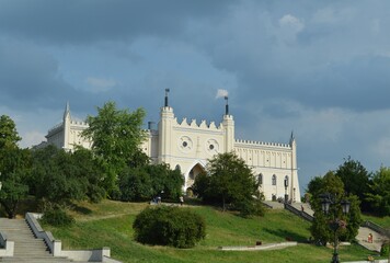 Fototapeta na wymiar Lublino (Polonia) - Castello nel centro storico della città.