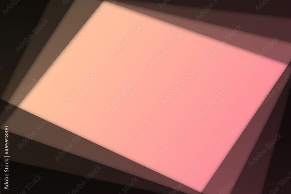 Poster abstract black overlap layer polygonal pattern with pastel color space for text and background.