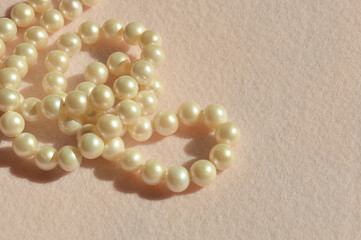 pearls, bead jewelry, necklace for wedding