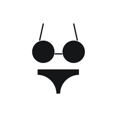 bra vector for symbol icon website presentation