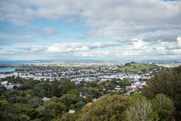 Fototapeta na wymiar Mt. Eden, Auckland, New Zealand
