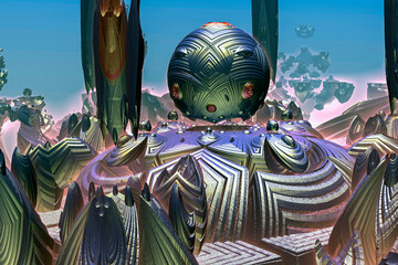 Fantasy illustration.