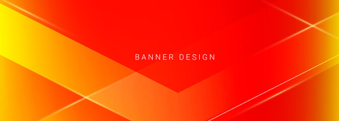 Abstract geometric elegant modern pattern colorful banner background