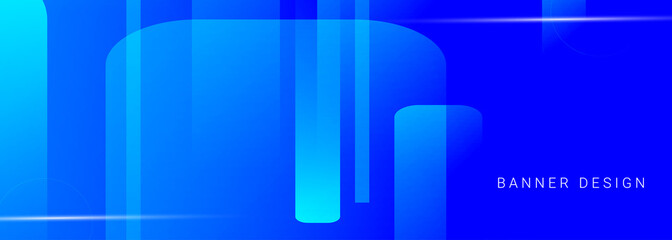 Abstract geometric design colorful pattern template banner design