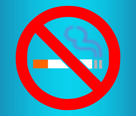 stop smoking sign