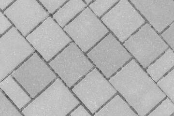 Gray sidewalk tile street stone city road abstract urban pattern design texture paving background