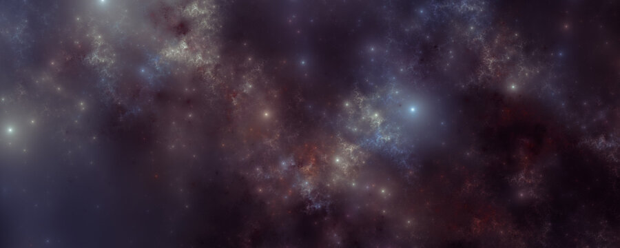 Night sky background with many stars © Primada