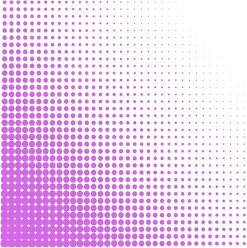 Purple  Dots Background