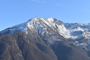 Italian mountain view, Piedmont, Italy
