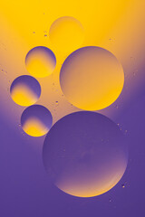 Oil bubbles,  bright colors, art, background