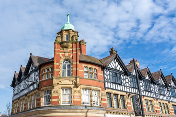 Fototapeta premium The streets of Wigan, England.