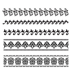 Engraving hand drawn floral 