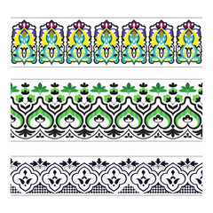 Engraving hand drawn floral 