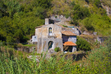 Abandoned old house in Sicily, Italy