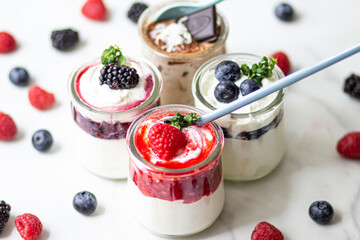 Jogurt / Skyr / Quark with Berries
