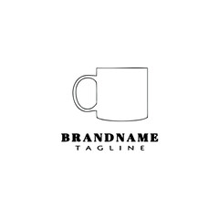 coffee cup logo design template icon vector