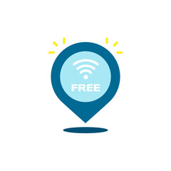 Free internet icon, Vector and Illustration.