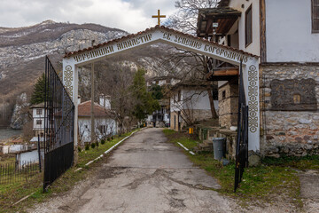 Cherapish monastery located in the gorge of Iskar river