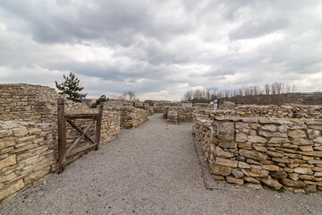 Medieval stone fortress Kaleto located near Mezdra city