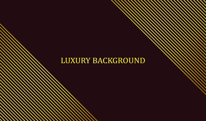 Red and gold luxury background. Vector illustration.