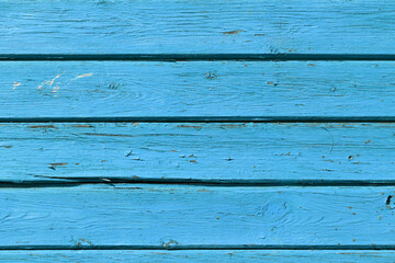 Obraz premium The old blue wood texture with natural patterns