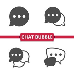 Chat Bubbles - Speech Bubbles - Chat Icons