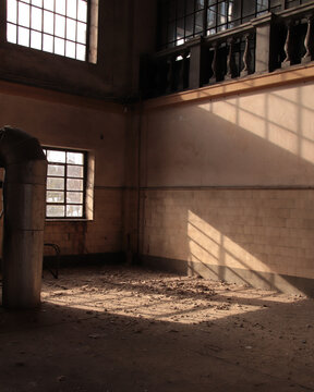 old abandoned building