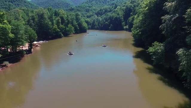 Lake high in the mountains, in Armenia "Parz Lich"