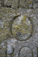 Written Wording in Distressed Typography Found Number 0