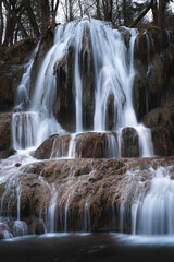 Fototapeta na wymiar Waterfall long exposure photography