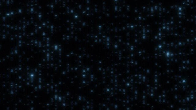 Light Blye Sequin Glitter Light Wall Grid Background Loop