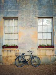 Fototapeta na wymiar Bicycle in Cambridge, UK