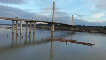 bridge over the river