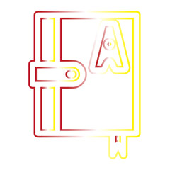 Obraz premium book icon