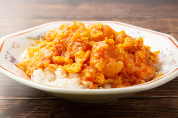 エビチリ丼