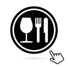 Logo carte des menus.