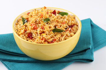 Tomato rice.spicy South Indian rice recipe Tomato pulao or Tomato Rice ,South Indian Thakkali Sadam...