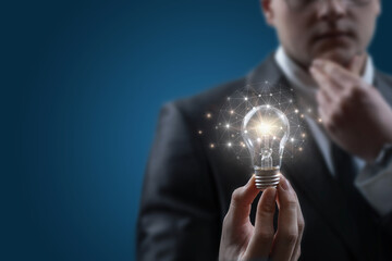 Concept knowledge business idea.