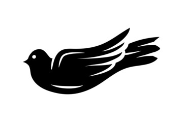 Flying Birds icon, animal vector