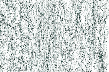 chaotic swamp green splashes on a white background