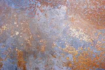 Abstract art  blue yellow texture background