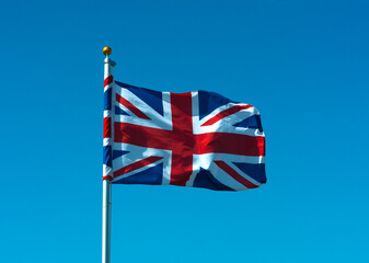 Union Flag on pole